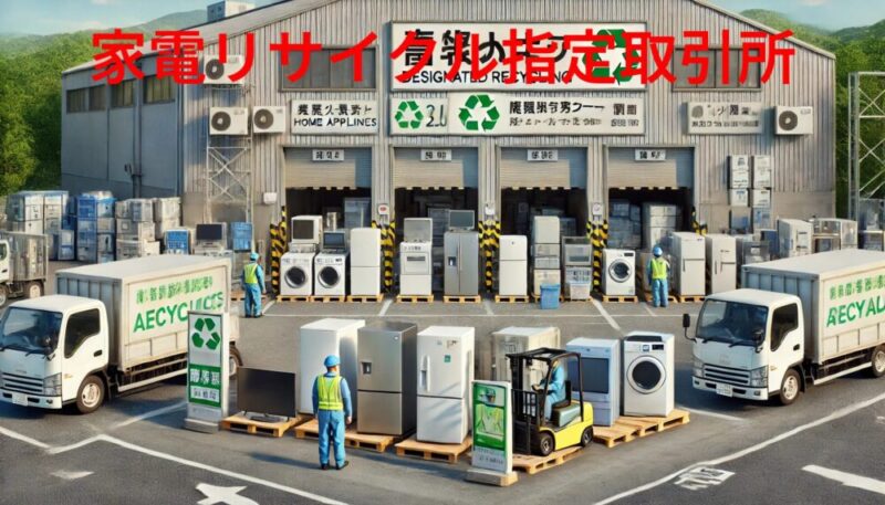 家電リサイクルの指定引取場所